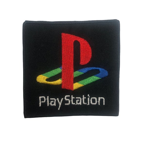 Other - Playstation Console Patch Embroidered Iron On Sew Badge Video Games Gamer Gaming